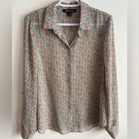 BNWT Flowy blouse - medium - Picture 1 of 3